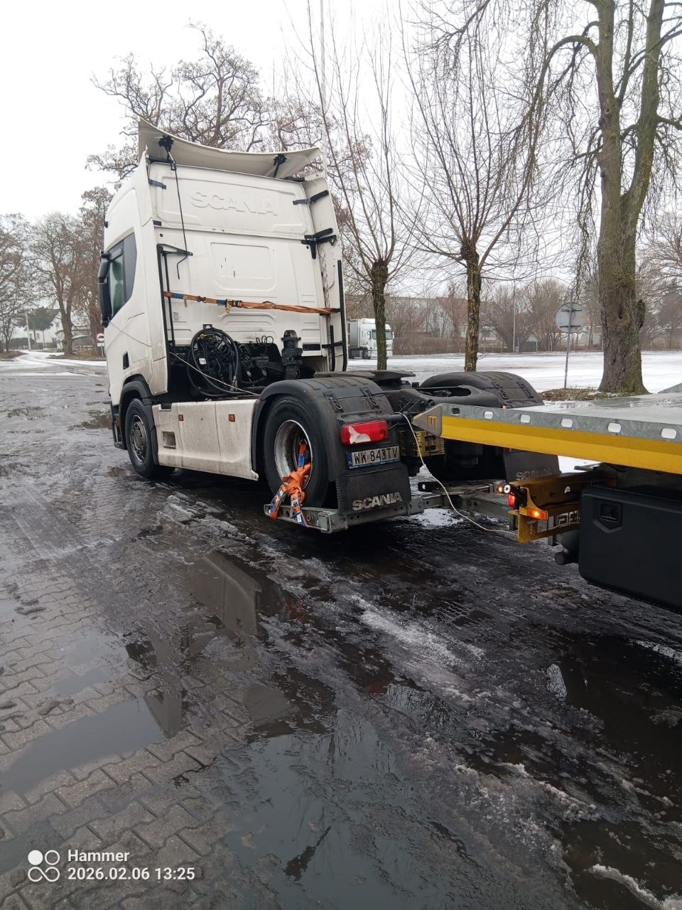 Pomoc drogowa na A6